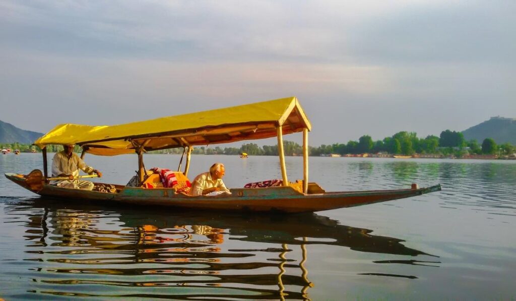 A photo of dal lake