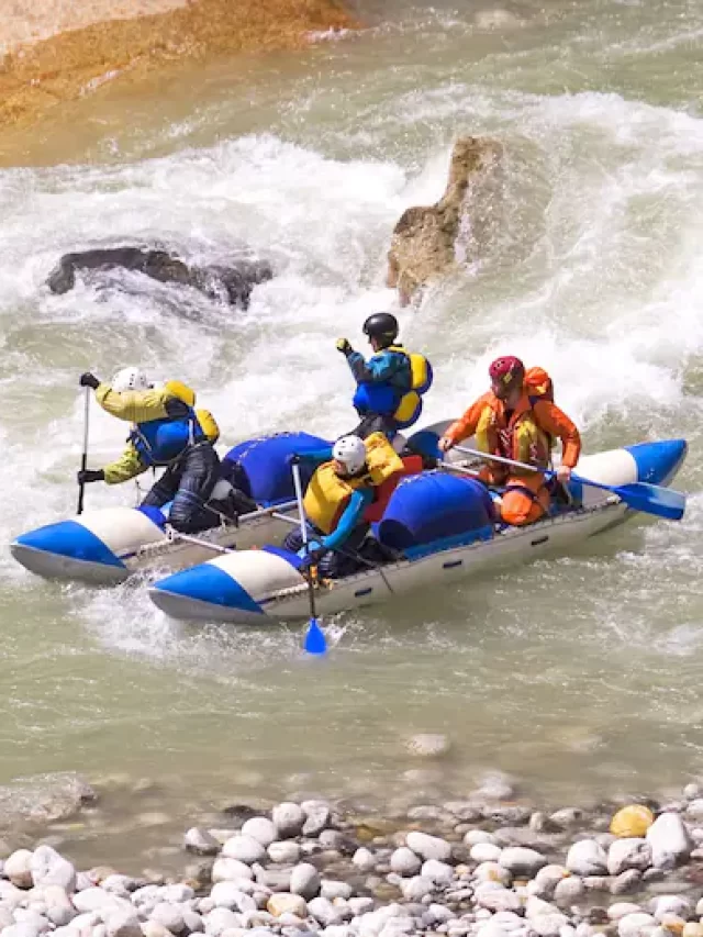 Top 7 places for River Rafting in India