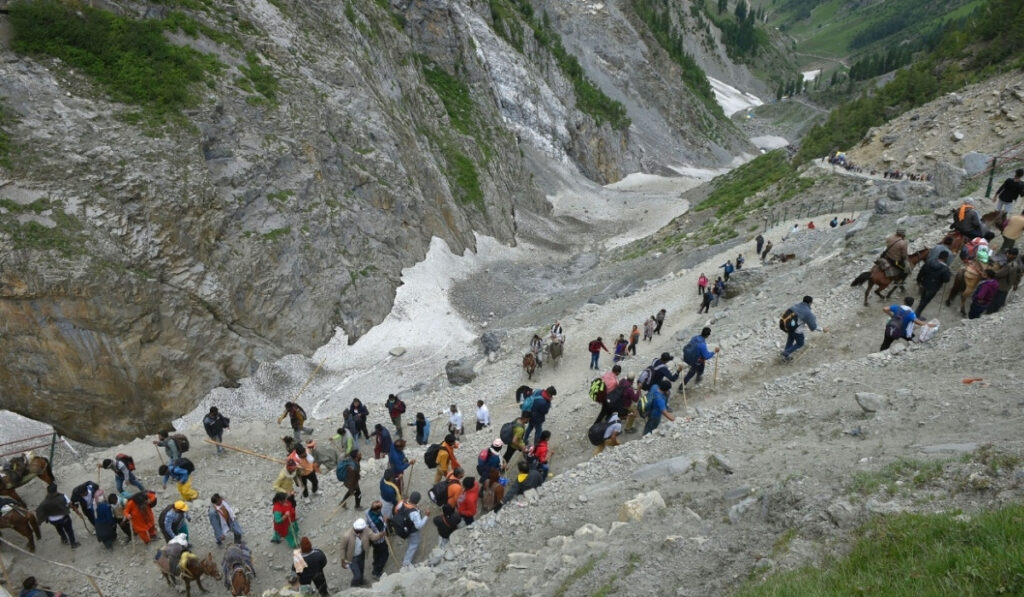 Amarnath Yatra pilgrims