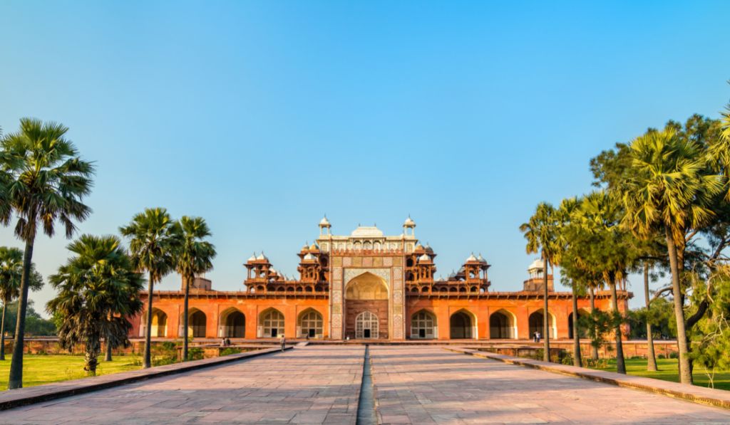 Akbar’s Tomb in Agra - a tourist spot in Agra