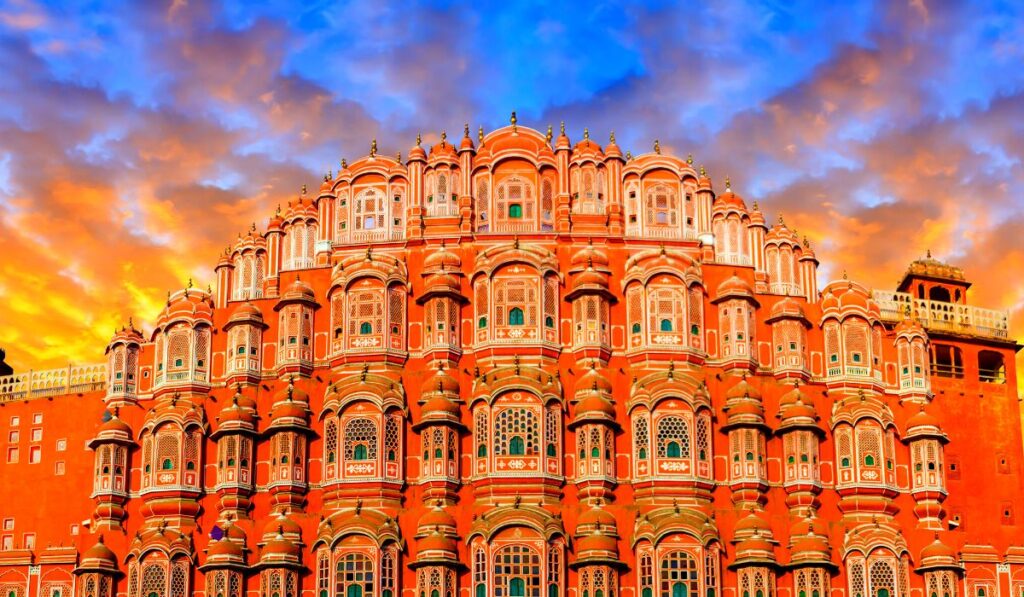 A PHOTO OF HAWA MAHAL