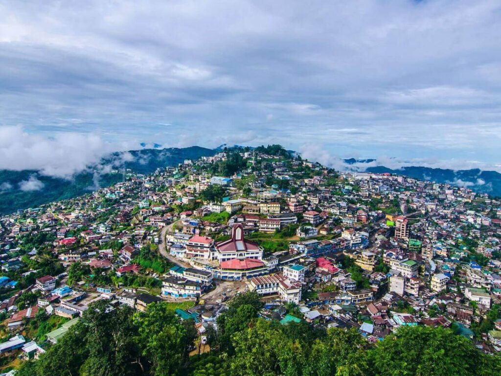 Mokokchung - a city in Nagaland