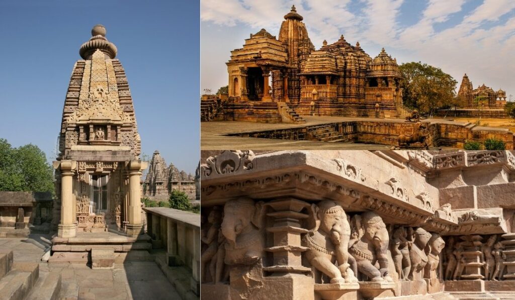 Temples at Khajuraho, Madhya Pradesh