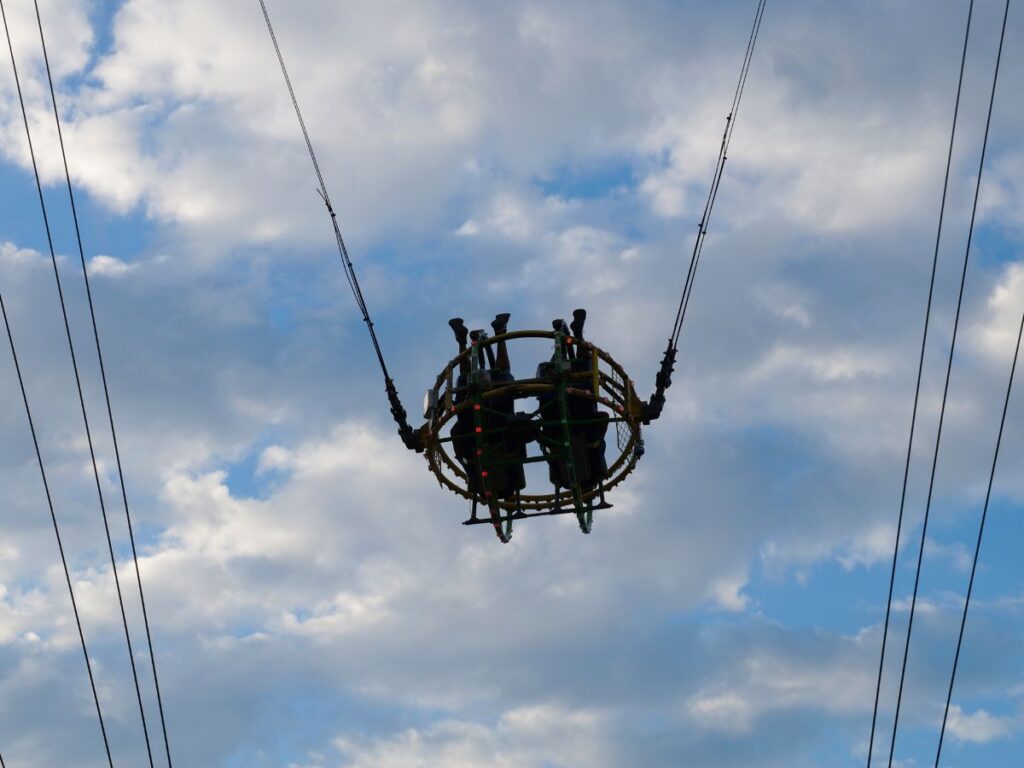 Reverse Bungee Jumping in Rishikesh 