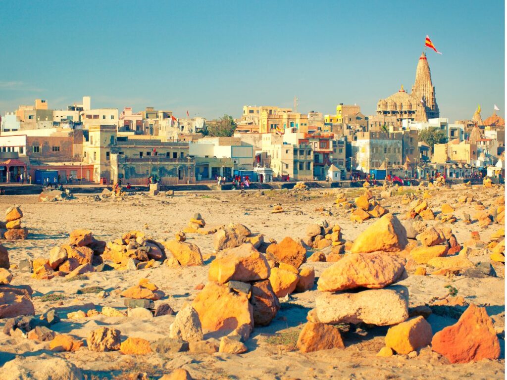 A holy bathing ghat associated with Lord Krishna, offering a spiritual 