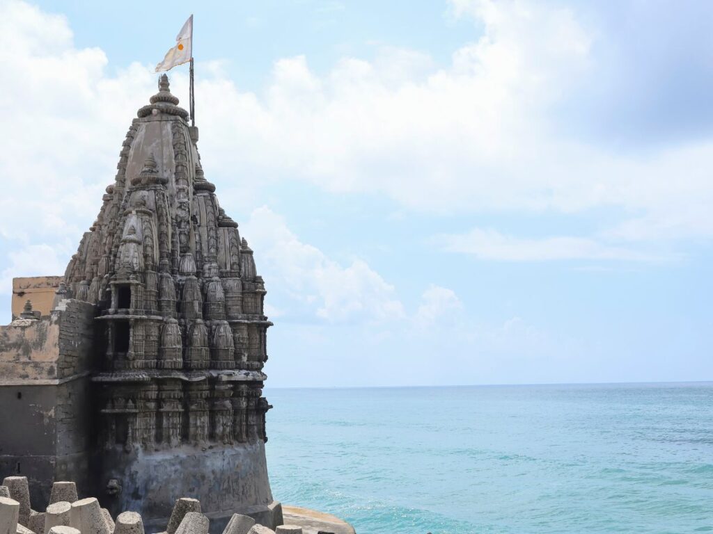 Majestic Samudra Narayan Temple on the banks of Gomti River