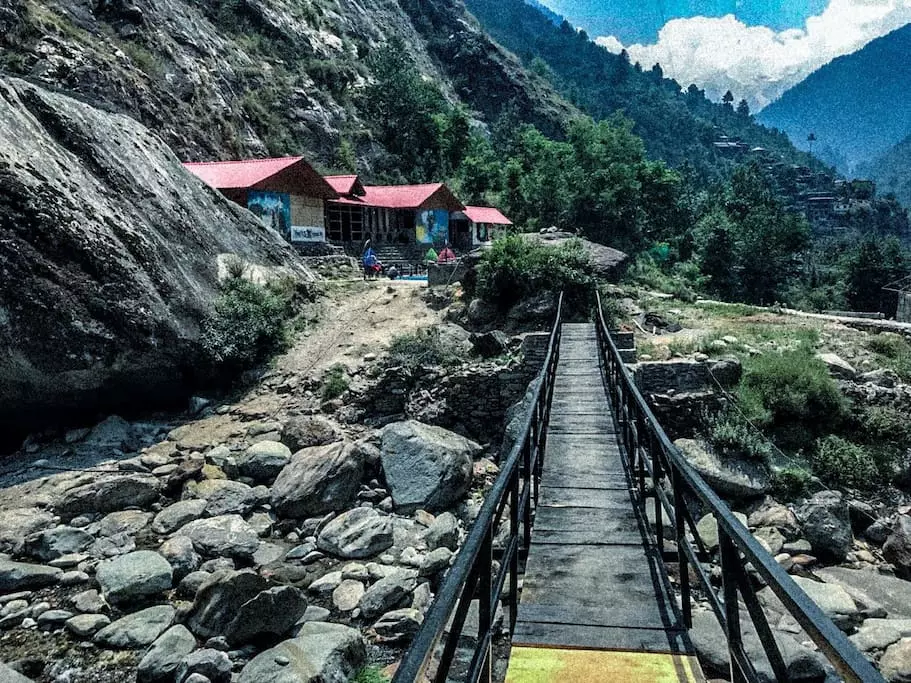 kasol - heights - camping in kasol - himachal pradesh