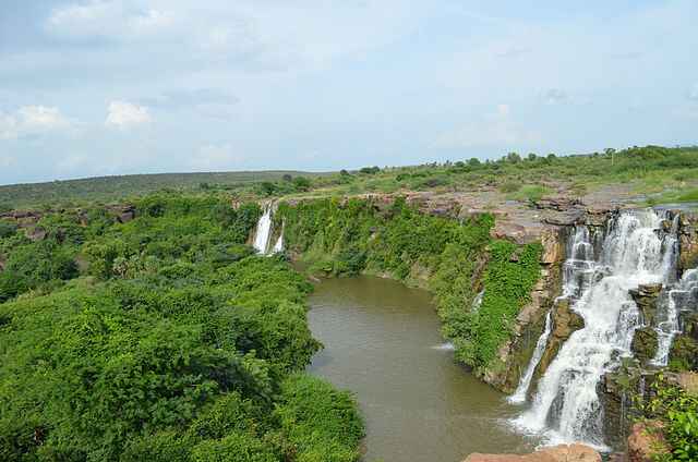 Ethipothala Waterfalls Near Hyderabad