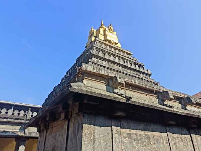 top view of the Kollur Mookambika Temple