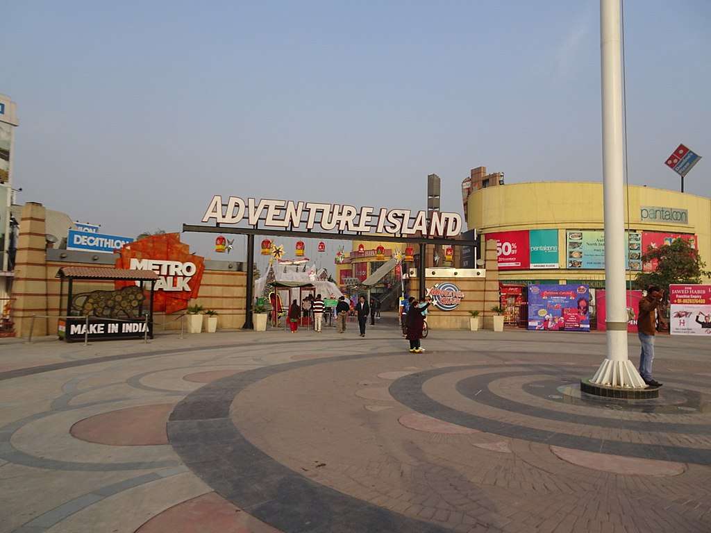 Adventure Island - places to visit in Delhi with family for fun