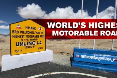 Umling La: World’s Highest Motorable Pass Is In India