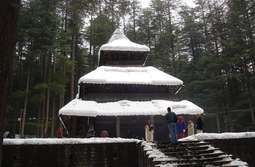 Top 10 Places to Visit in North India: Hidimba Devi Temple, A Mythical Marvel in Dhungri, Manali, Himachal, Pradesh, India 