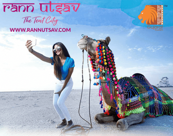 Rann of Kutch Festival - Rann Utsav - RannUtsav - Gujarat Tourism - Poster