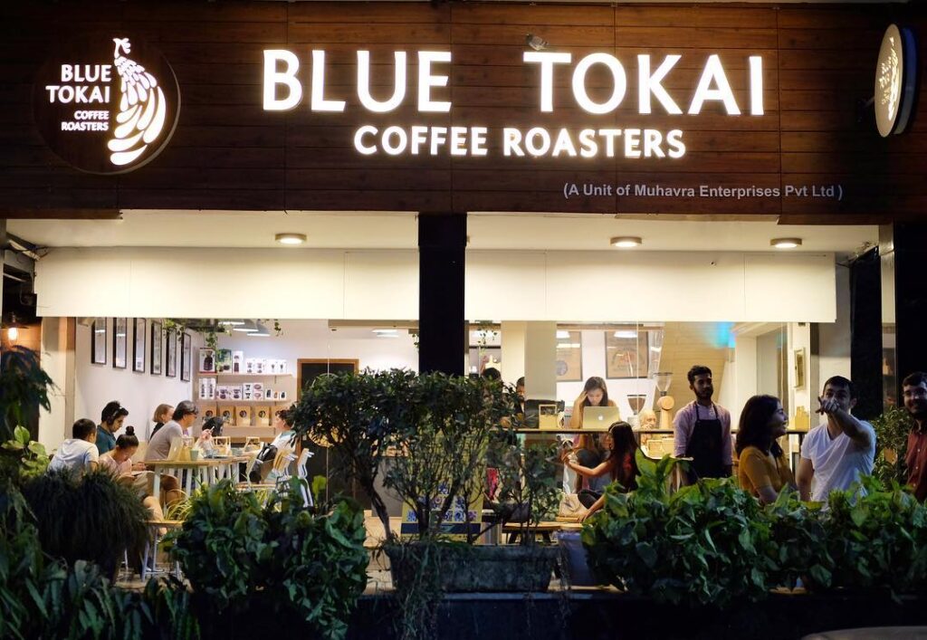 Blue Tokai - coffee roasters - delhi