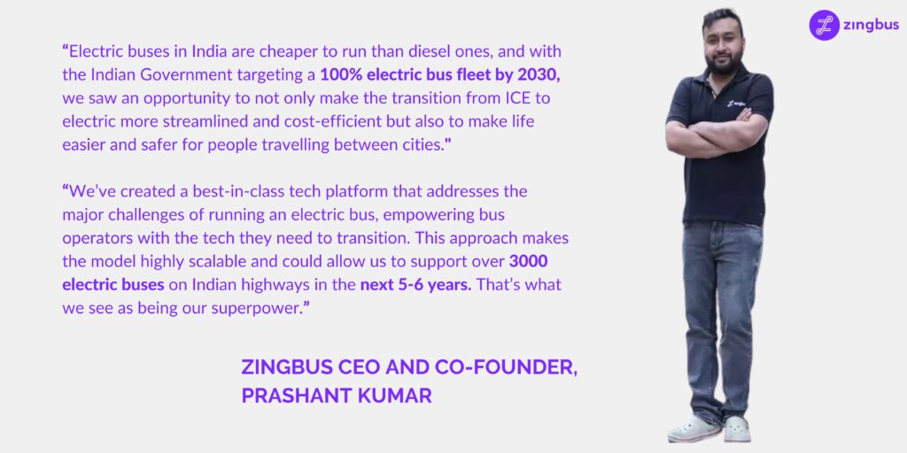 Zingbus CEO and co-founder, Prashant Kumar