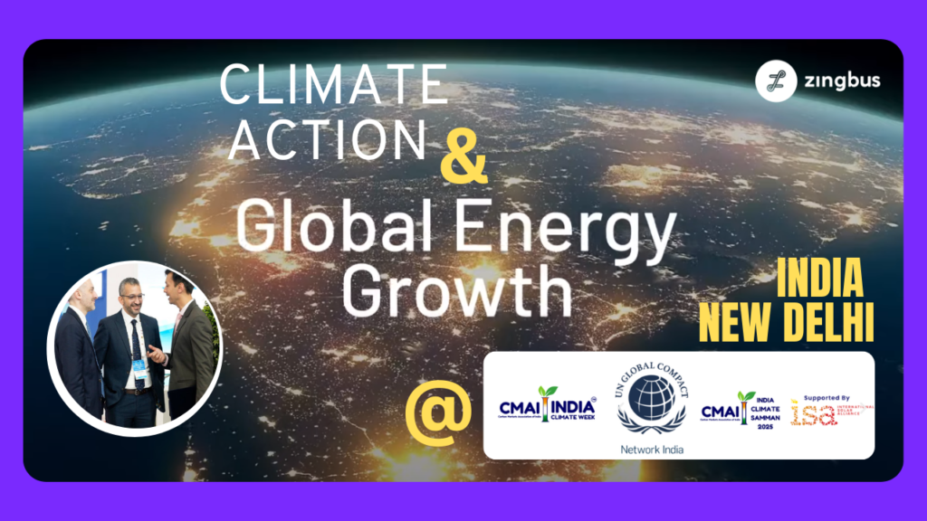 India Climate Week 2025 Key Insights on Global Climate Action for a Sustainable Future in India - Blog Banner - Climate Change - Climate Action and - Global Energy Growth - New Delhi - India