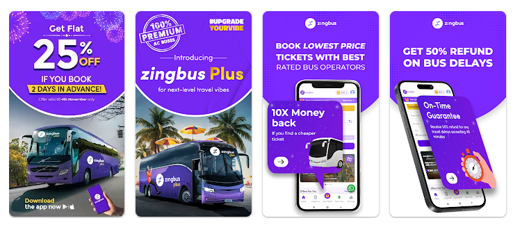 Zingbus - Android App - PlayStore - Screenshot