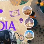 Beige - Black - Purple -White - Scrapbook - Places - to - Travel - In - India - Blog - Banner - Zingbus - Max