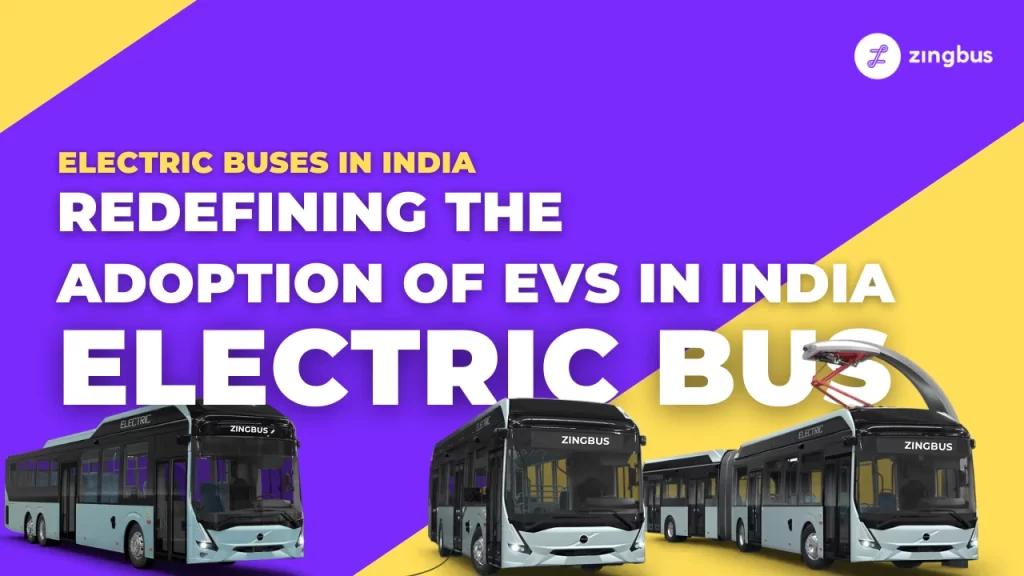 Purple-Yellow-White-Electric-Bus - Electric-Buses-in-India-Redefining-the-Adoption-of-EVs-in-India