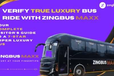 Verify True Luxury Bus Ride with Zingbus Maxx: Your Complete Visitor’s Guide to a 7-Star Super Luxury Bus