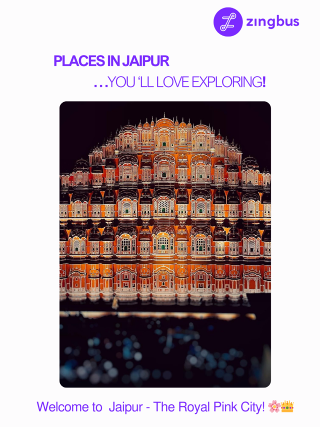 Explore Jaipur with Zingbus this Summer