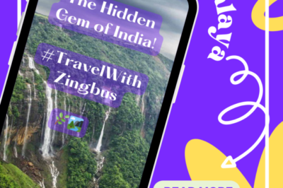 Discover Meghalaya with Zingbus – The Hidden Gem of India!