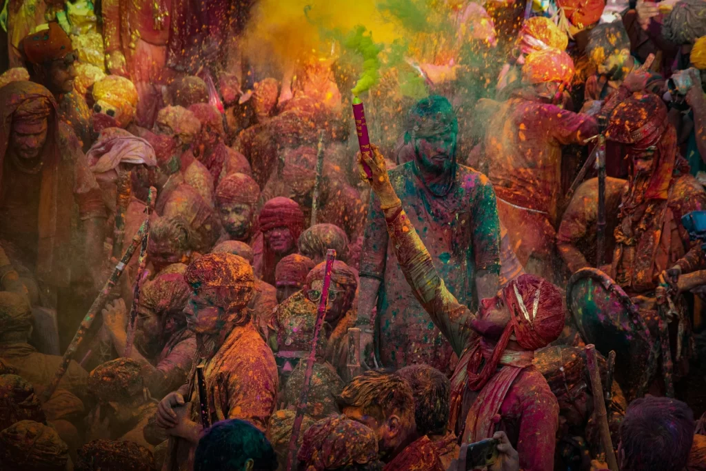 pexels-photo-12377770 -  Mathura and Vrindavan - Lathmar - Holi - View